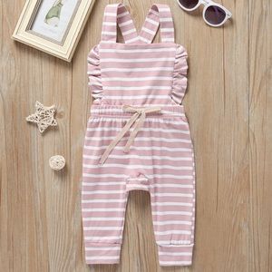 PatPat Ruffled Overalls Jumpsuit